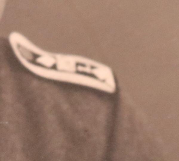 fünf alte Fotos eines SS Mannes mit EK I